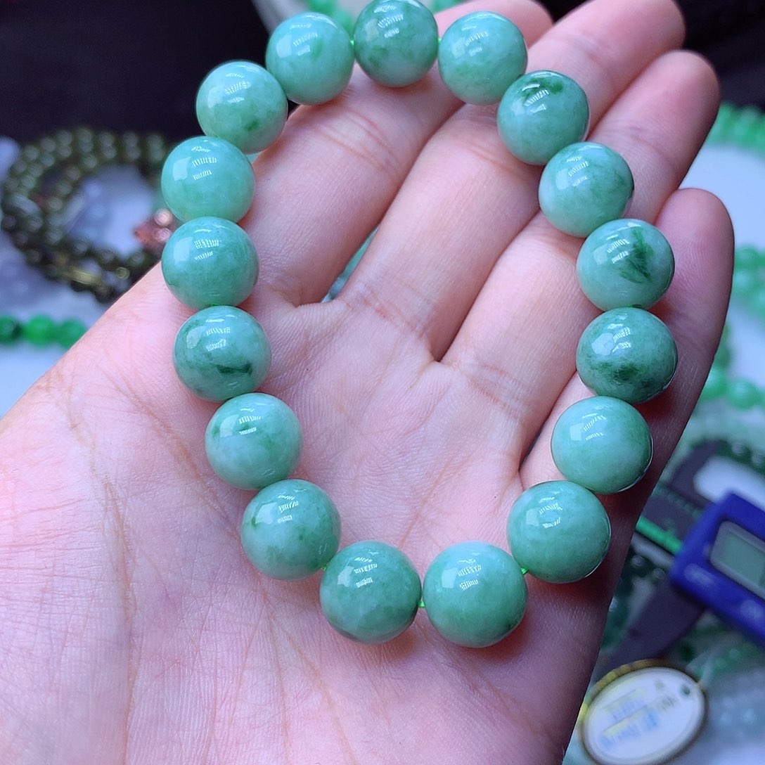 翡翠毛衣链未镶嵌