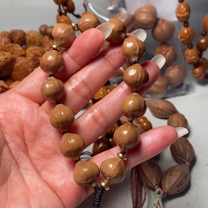 橄榄核手串/手链不*本蒜头核素核