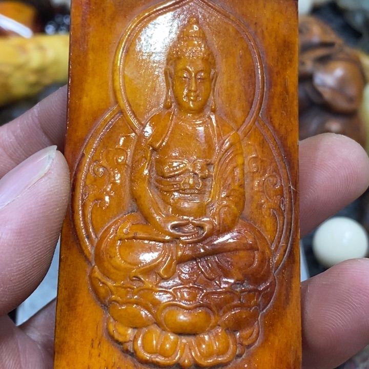 滴血莲花菩提吊坠