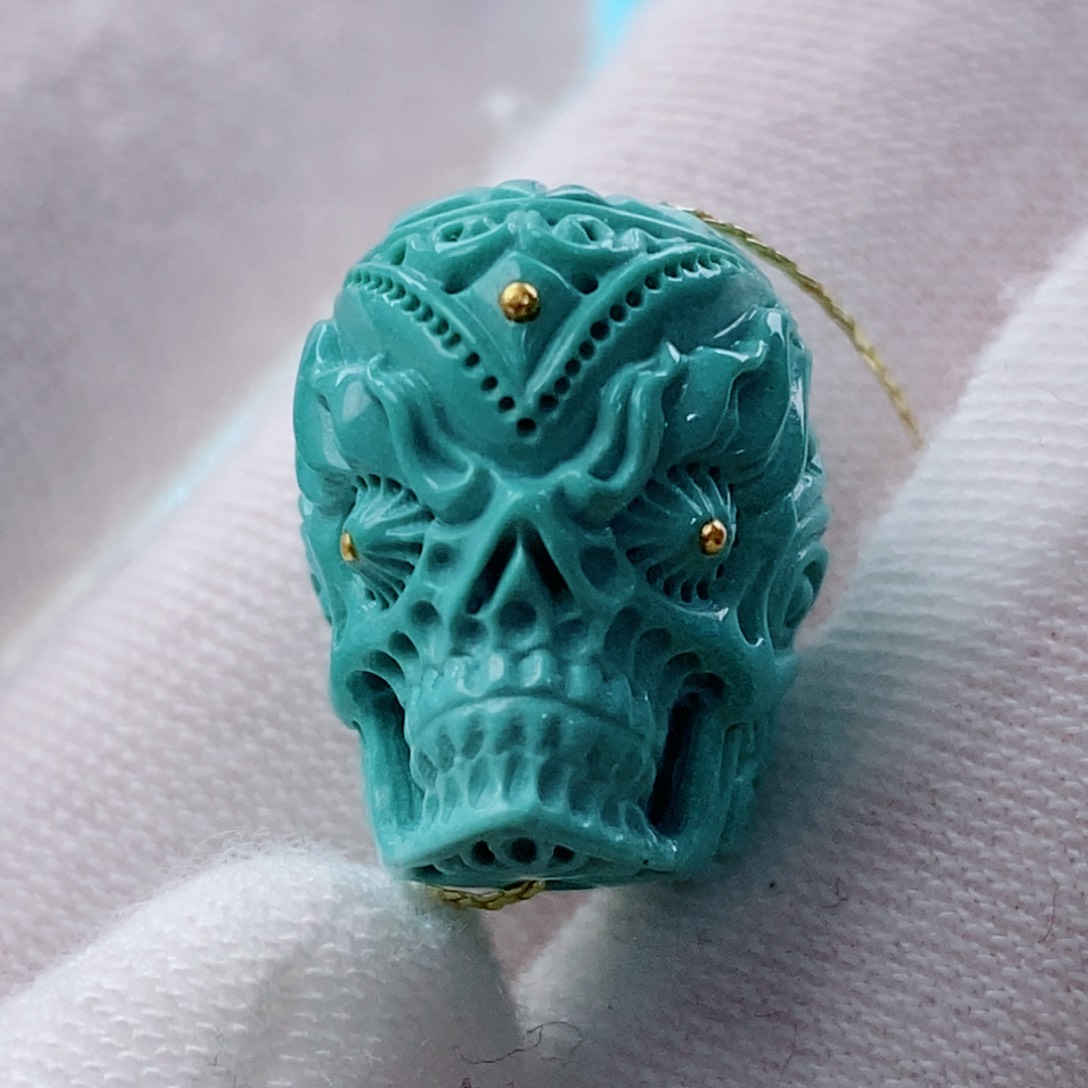 绿松石配饰未镶嵌