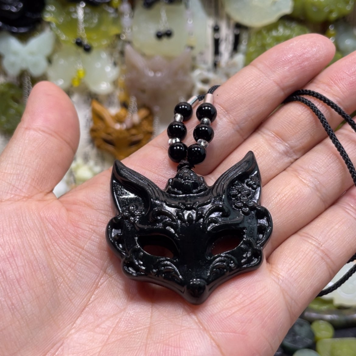 【闪购商品】岫玉颈饰未镶嵌31吊坠