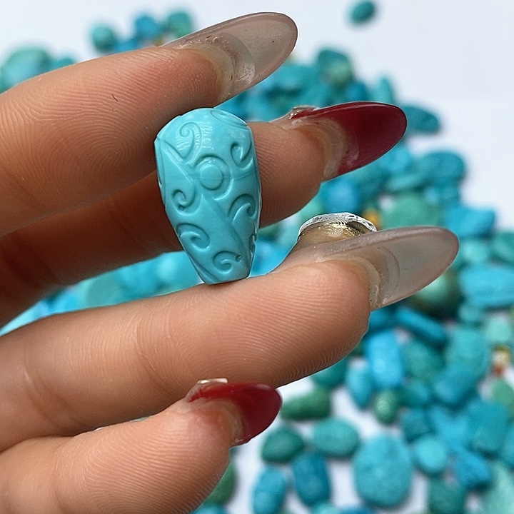 绿松石珠宝奇石未镶嵌