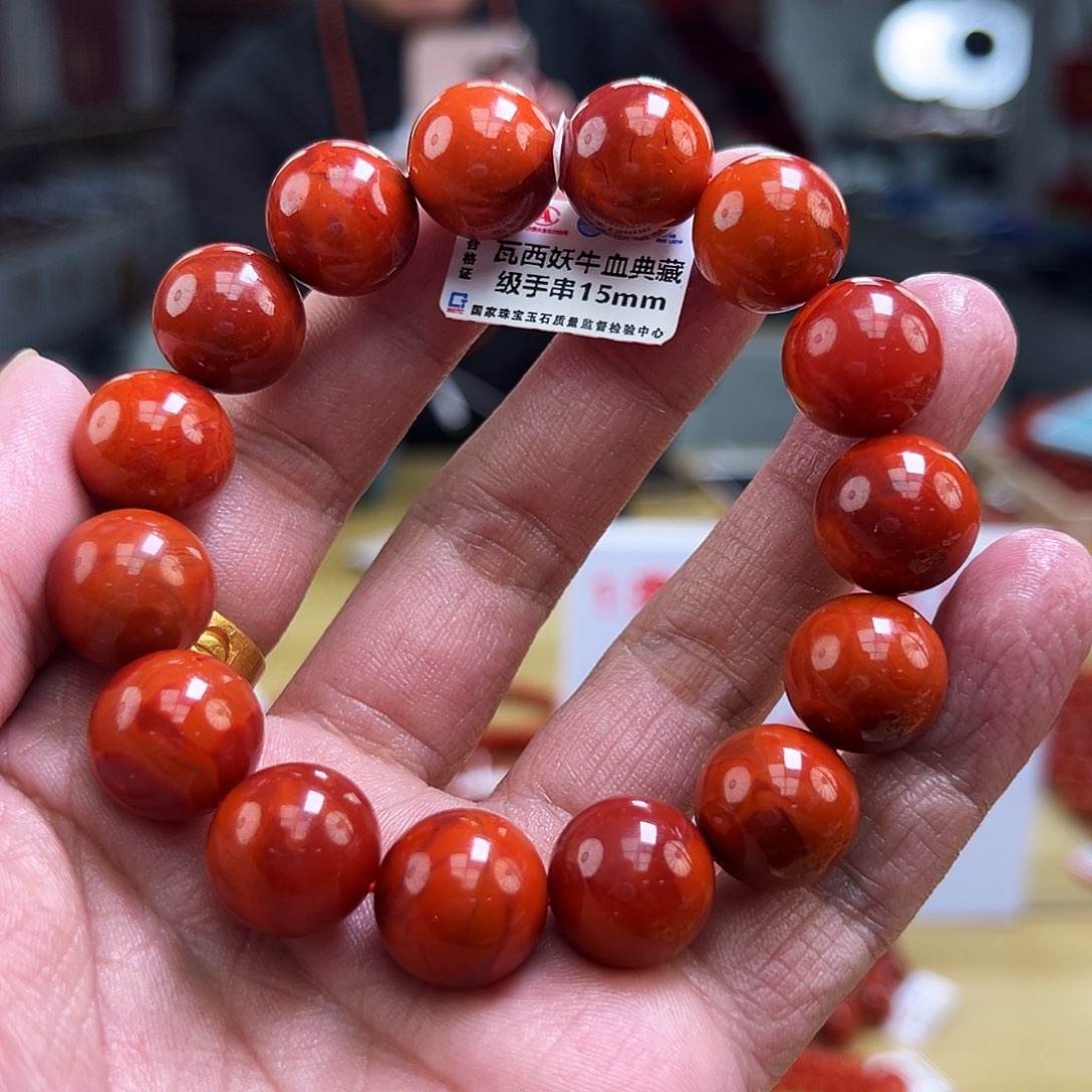 南红玛瑙买未镶嵌15mmmm