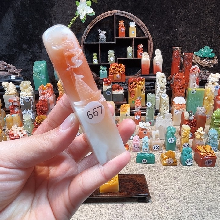 寿山石印石寿山石印章