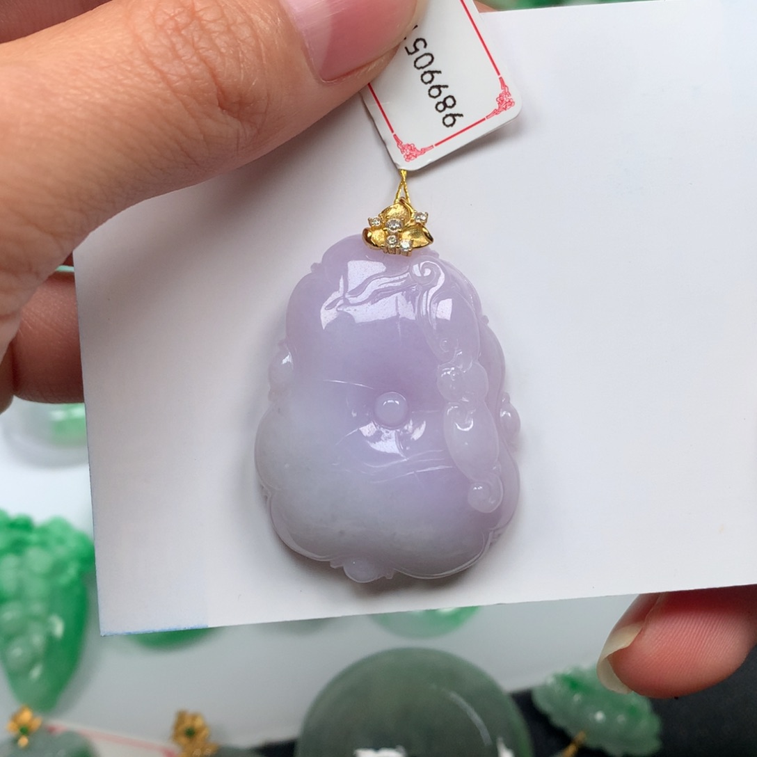 吊坠(不含链)未镶嵌翡翠
