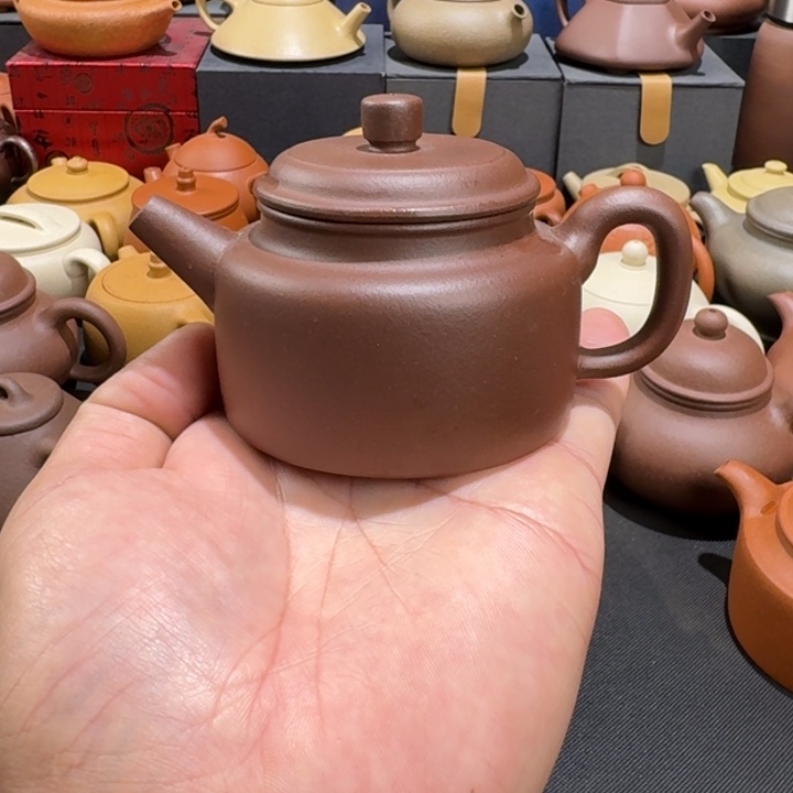 茶壶紫砂紫泥德钟130cc