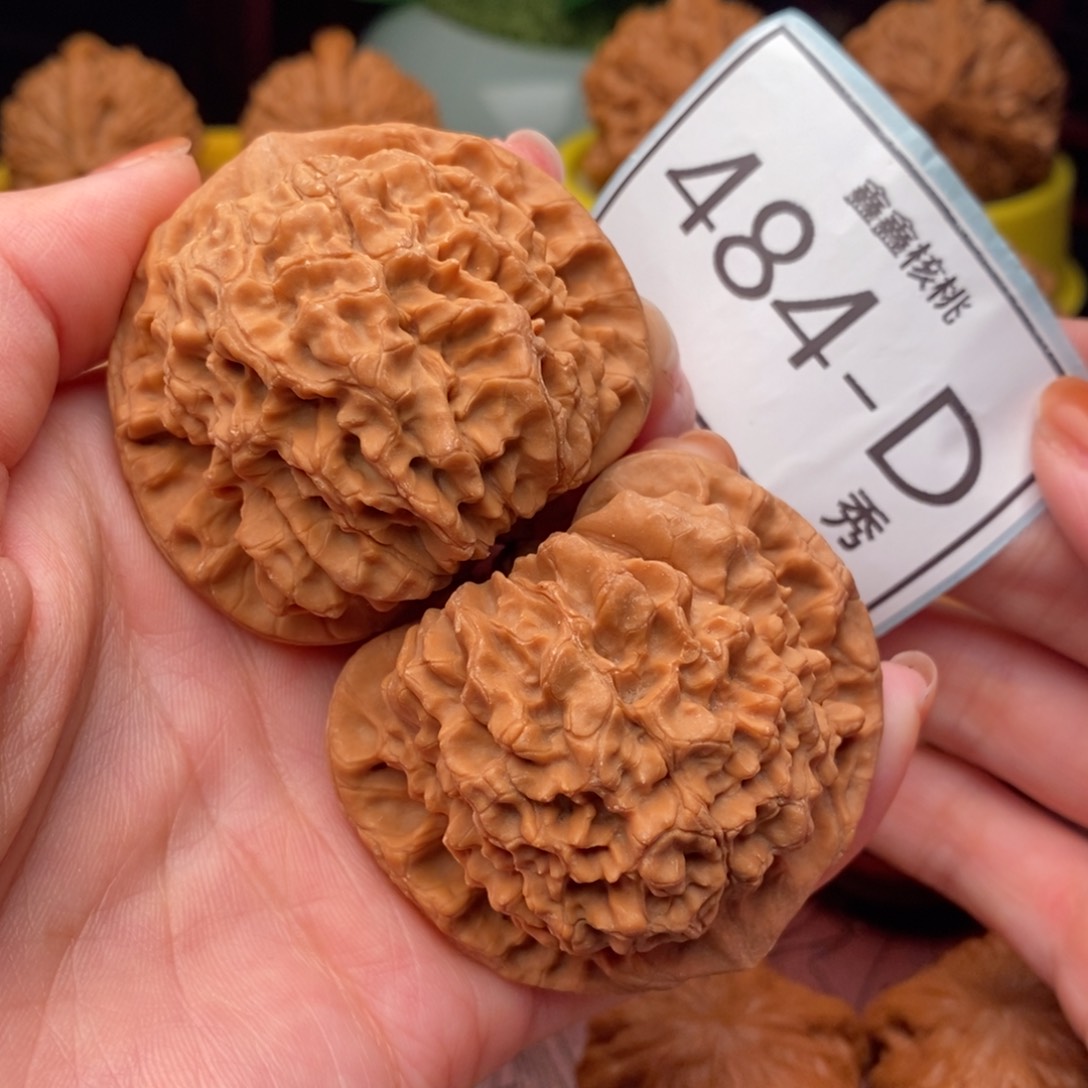 文玩核桃把件官帽51