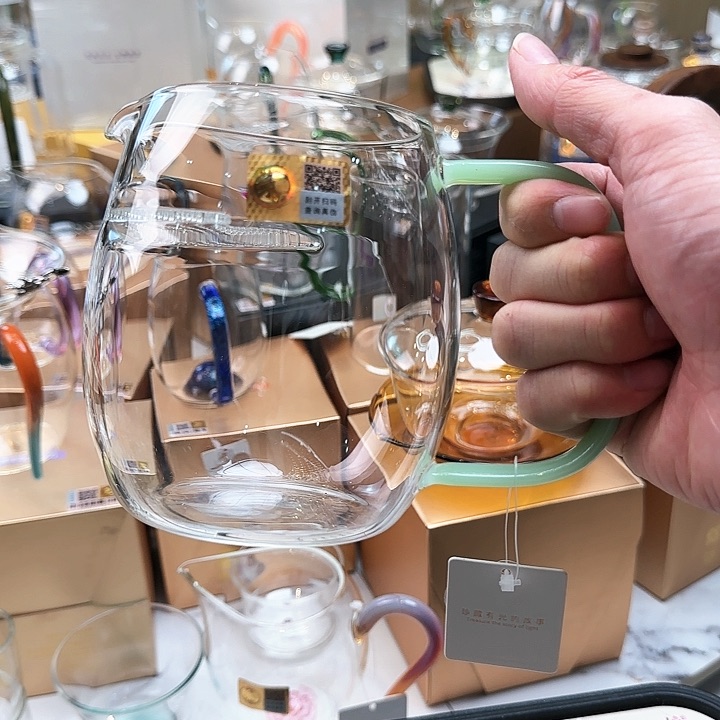 禾器浅玉色澄然煮茶器