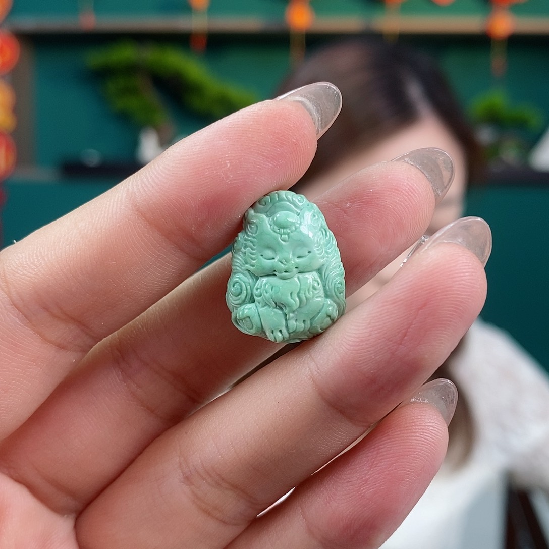 绿松石珠宝奇石未镶嵌