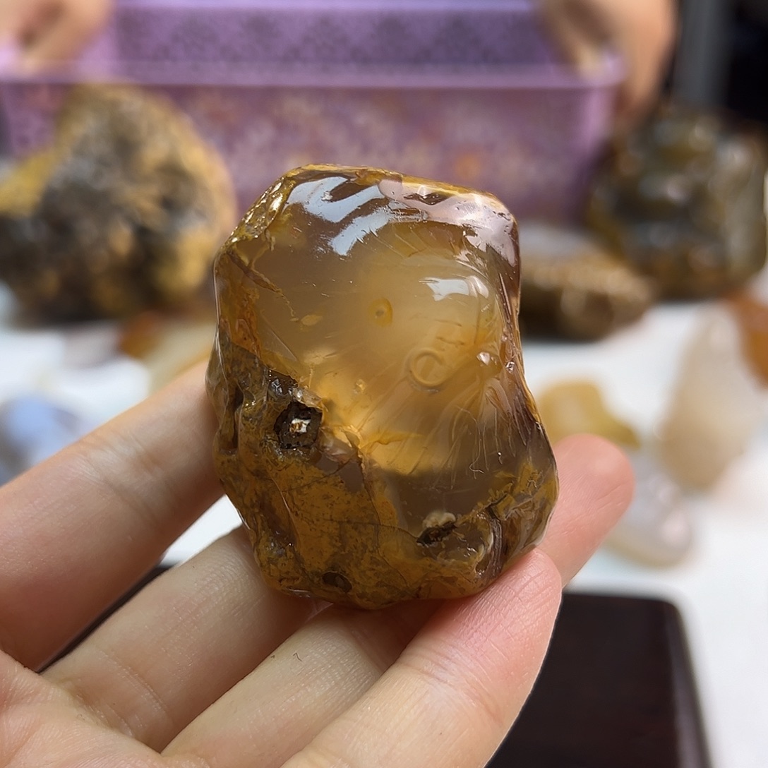 玛瑙/玉髓未镶嵌颈饰