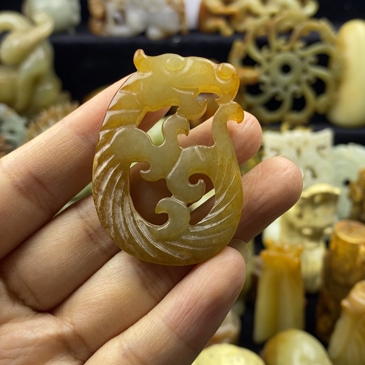 和田玉颈饰未镶嵌21