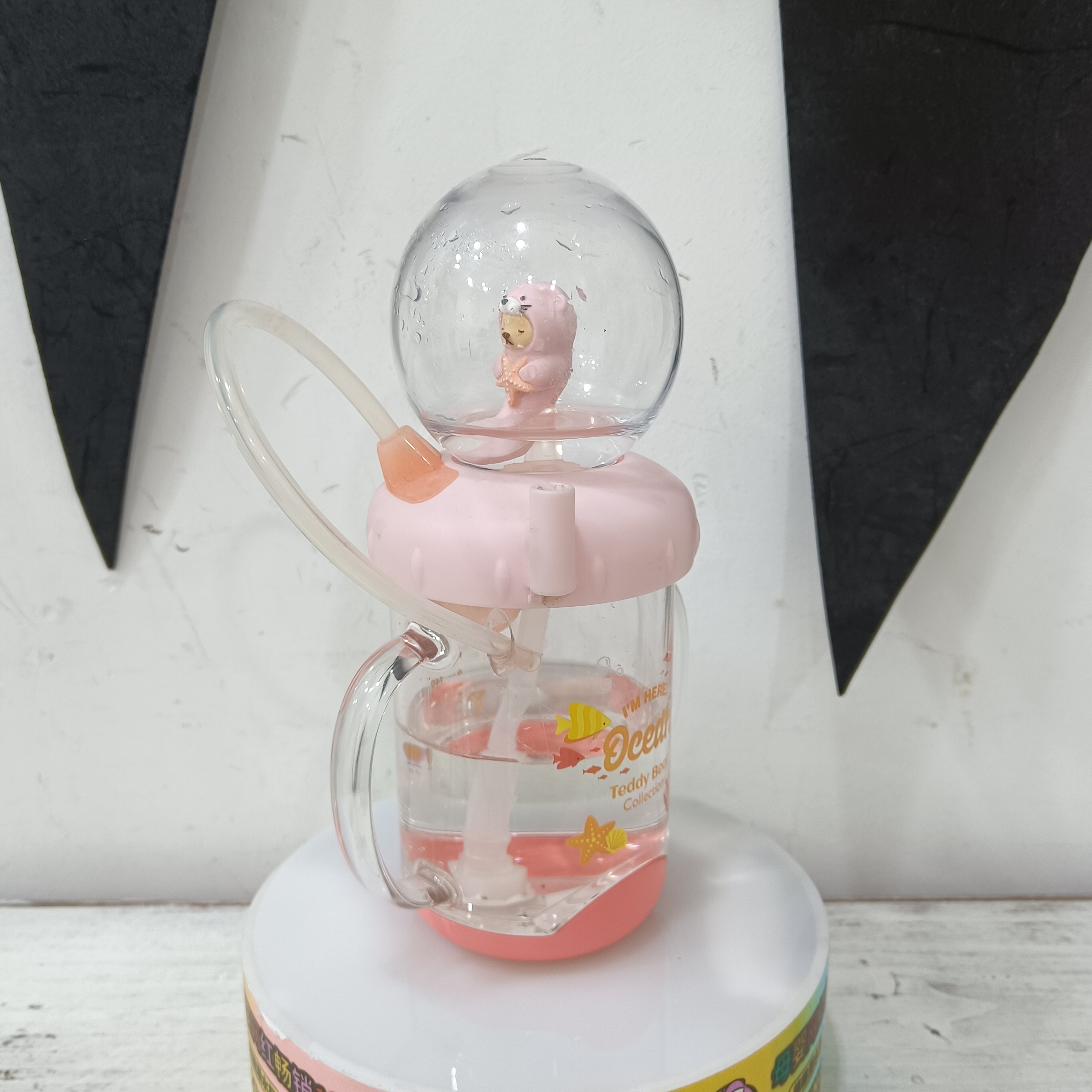 ZA278海狮粉色潜水杯/260ml