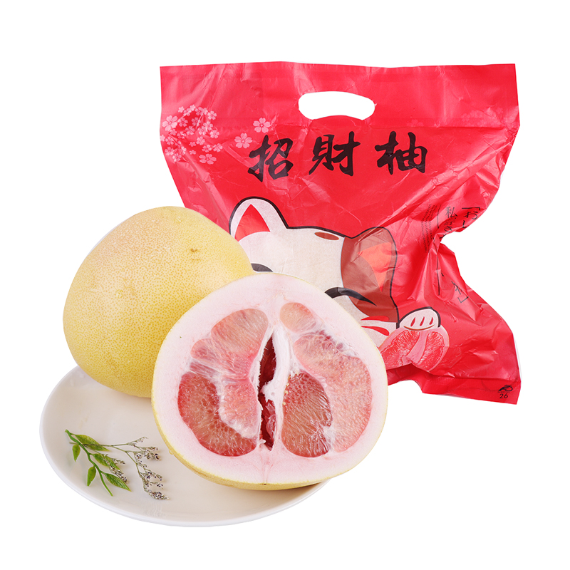 福建琯溪红心蜜柚1.1-1.3kg/粒