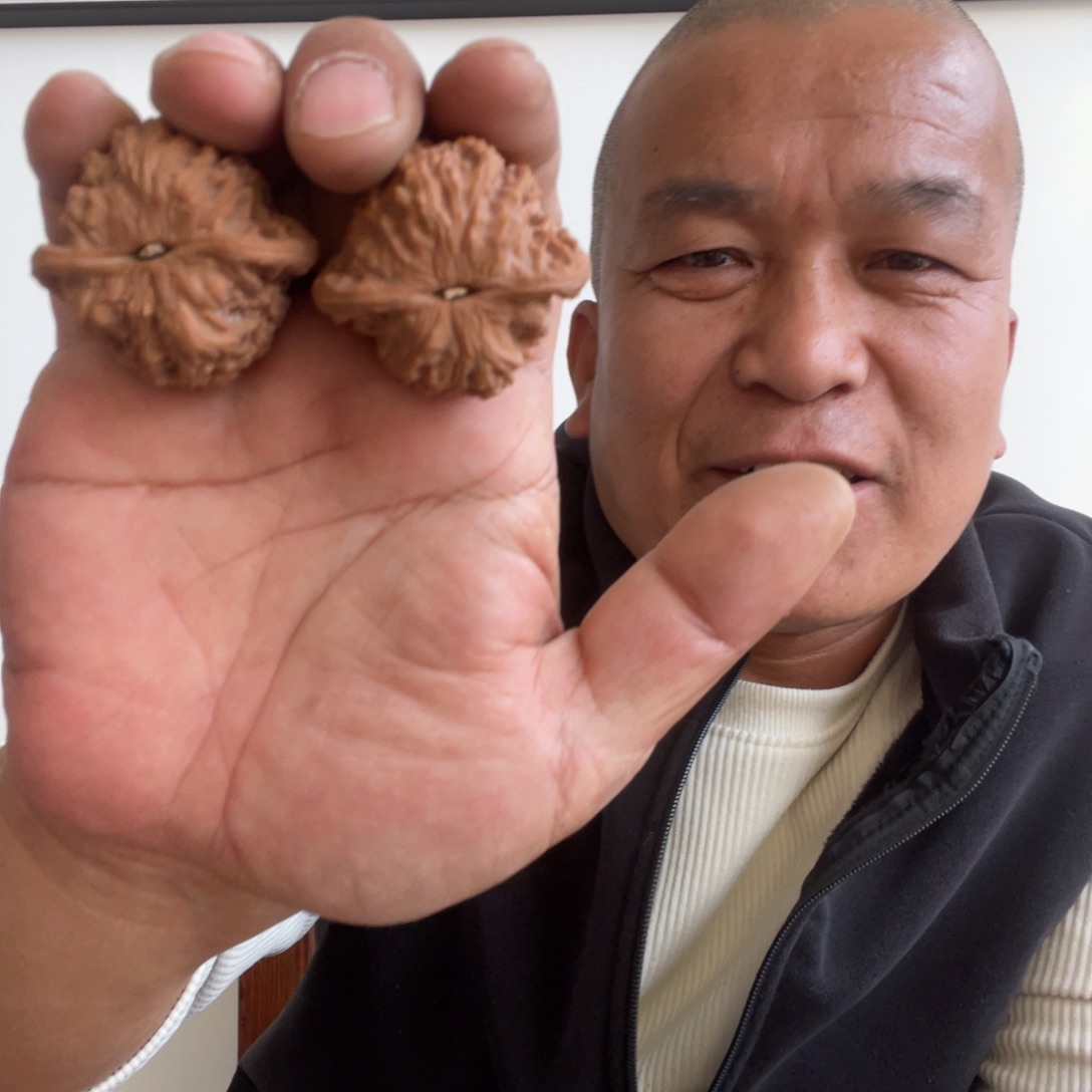 内***拳吊坠文玩核桃野磨42