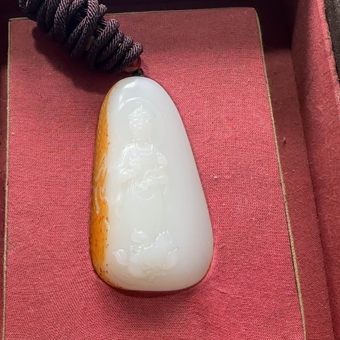 和田玉挂件未镶嵌