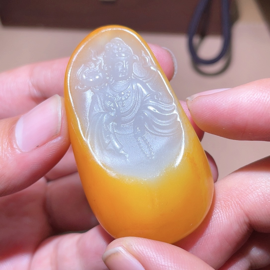 和田玉颈饰未镶嵌A7