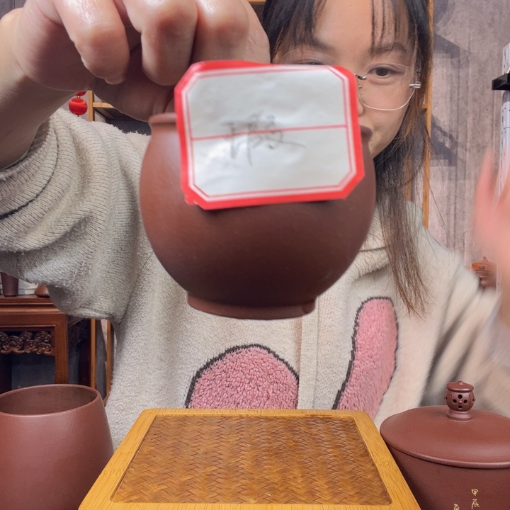 茶杯紫砂原矿紫砂杯