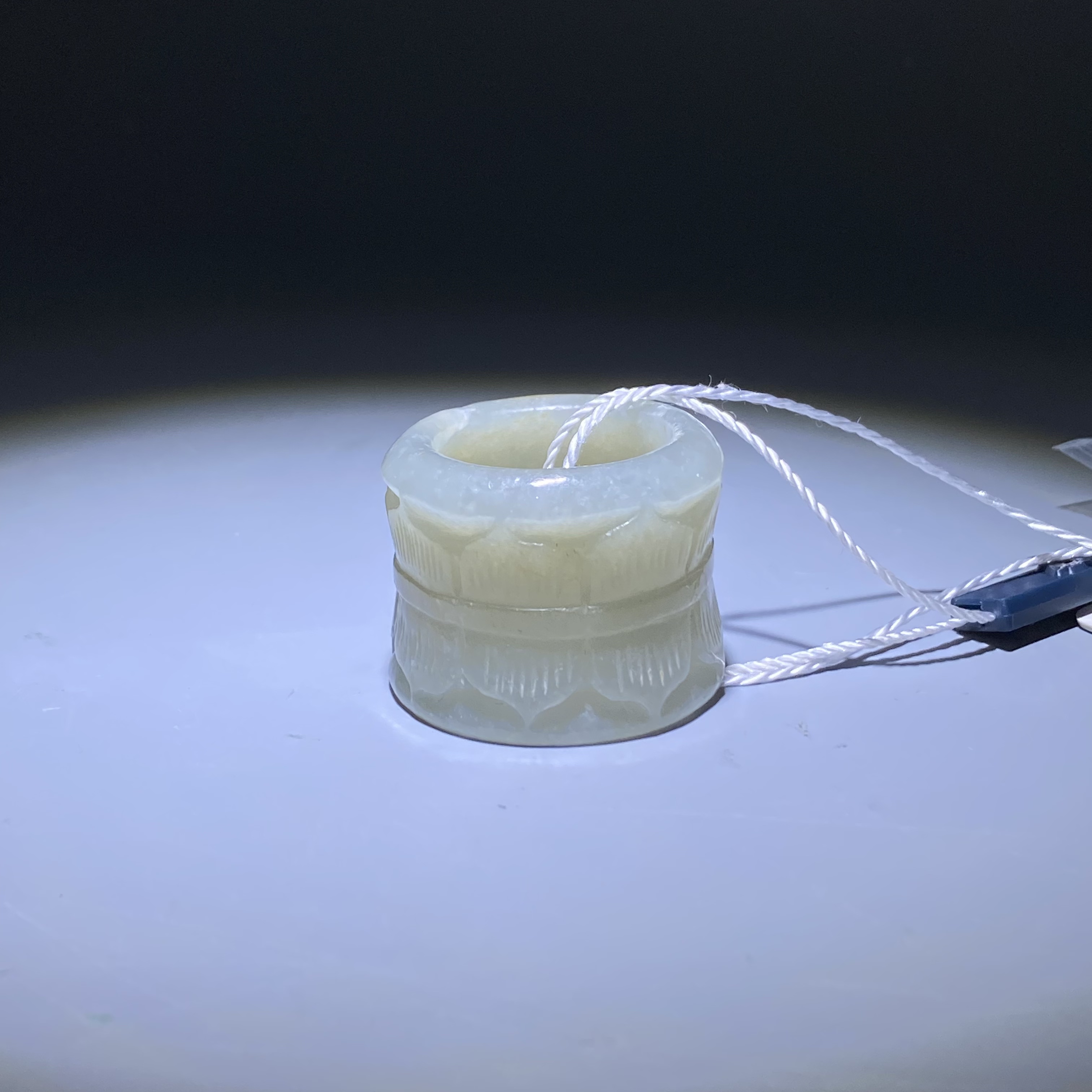 清-古玉一品清廉扳指2412160014