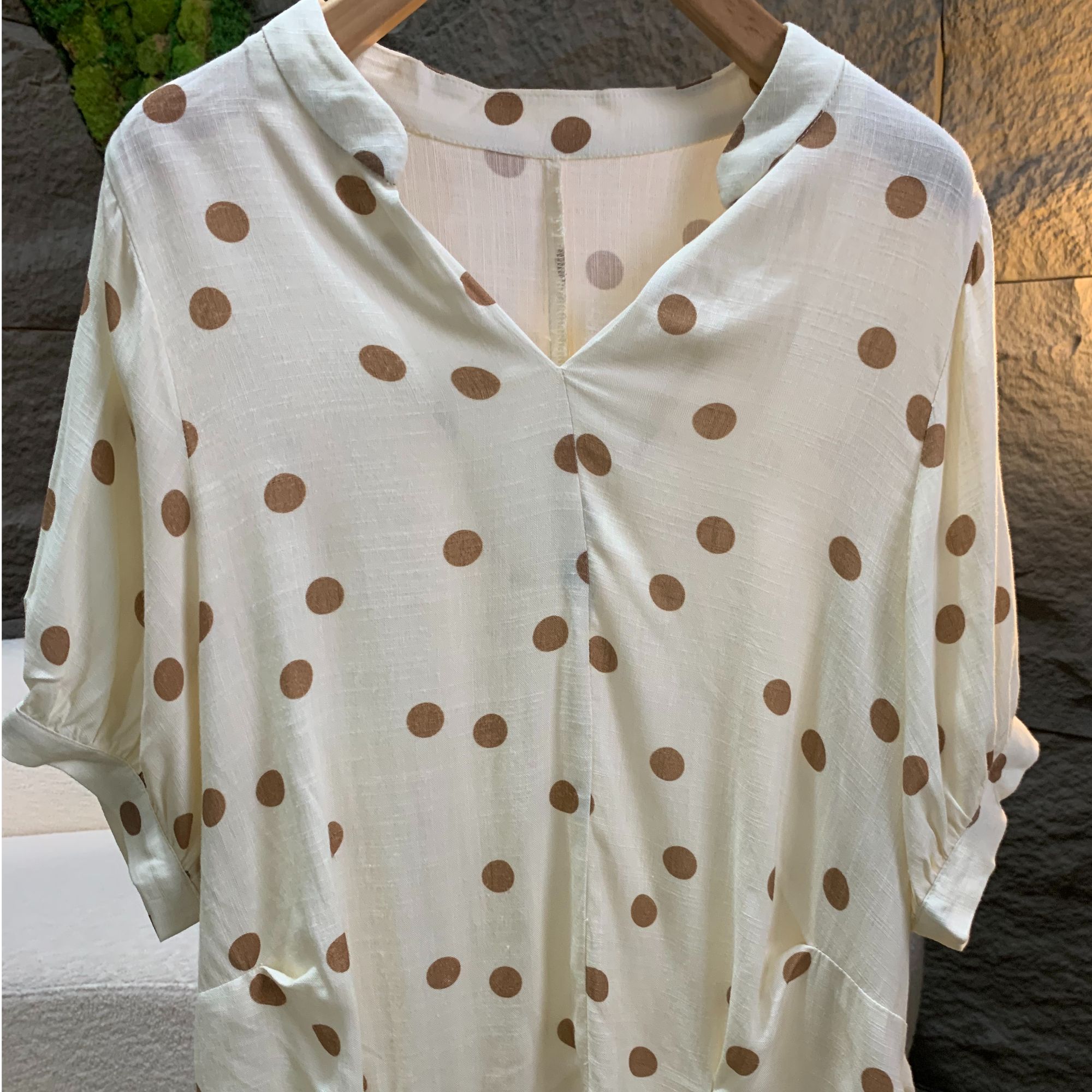 吉米赛欧 【波点衬衫】 1K2121733 显瘦高级夏季时尚