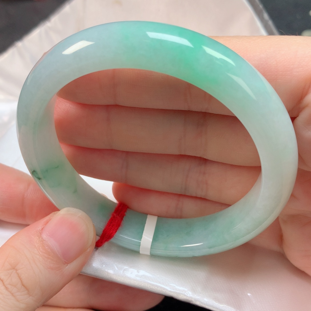 未镶嵌手镯翡翠缅甸天然翡翠手镯57