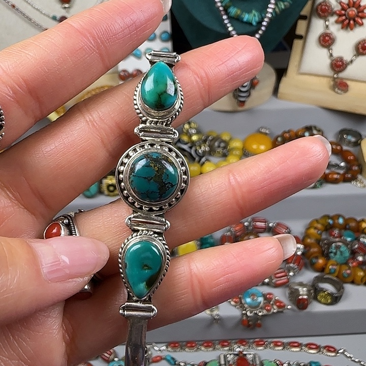 龙***女吊坠925银藏地密码手镯