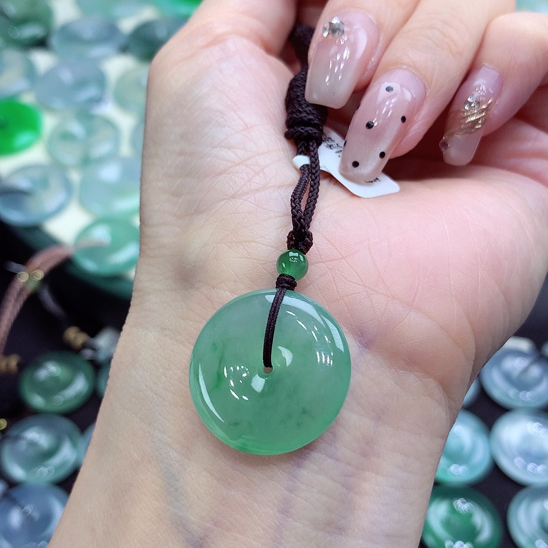 颈饰未镶嵌翡翠编号26尺寸21.5/5.7