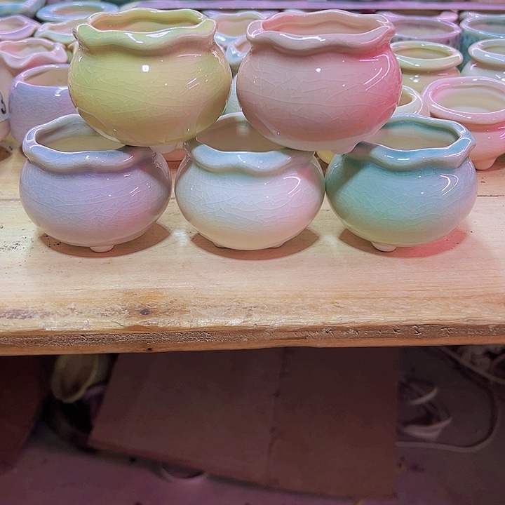 陶瓷花盆当场凑满12包邮