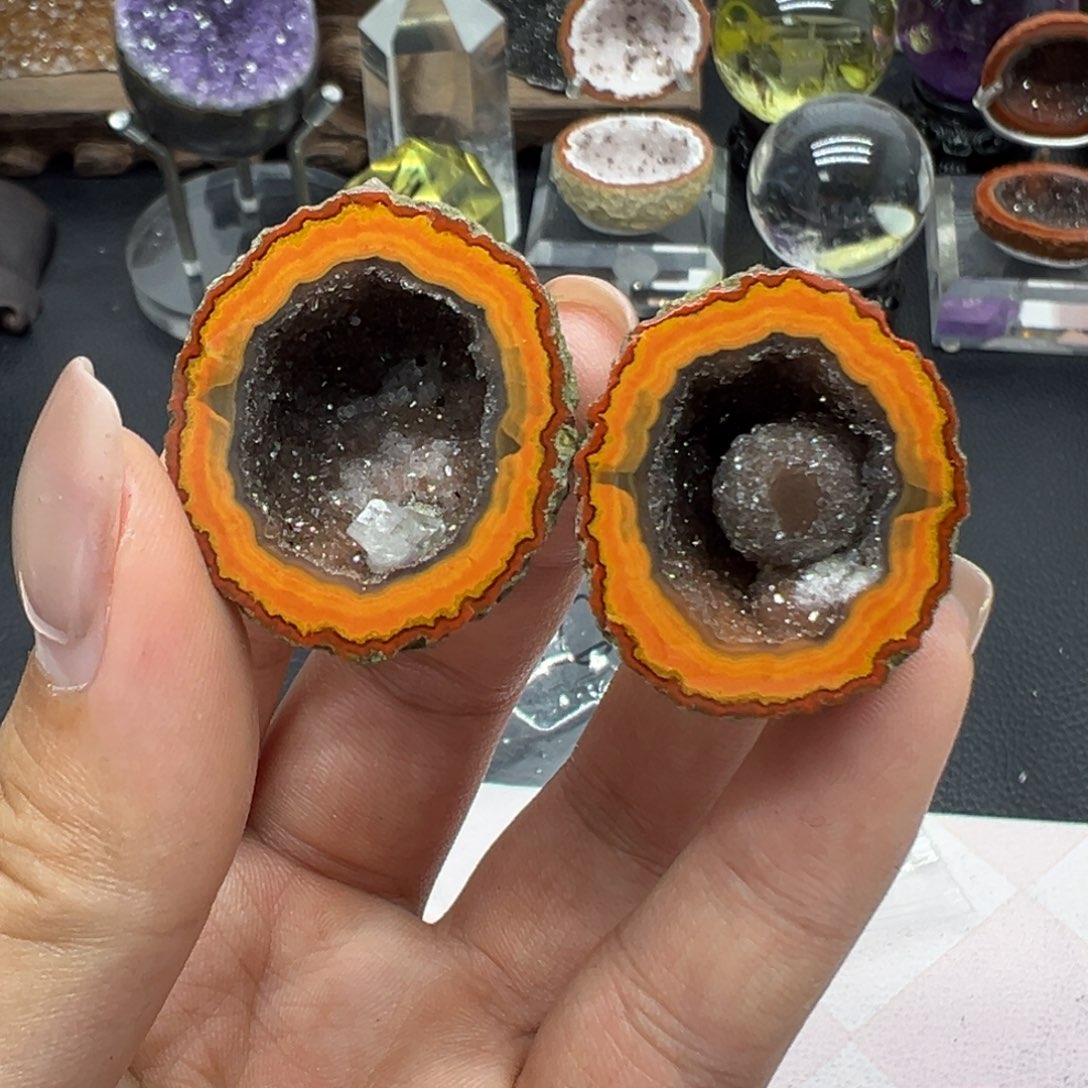 玛瑙/玉髓未镶嵌摆件