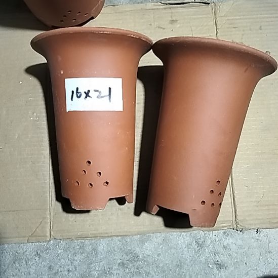 紫砂小红兰花两个