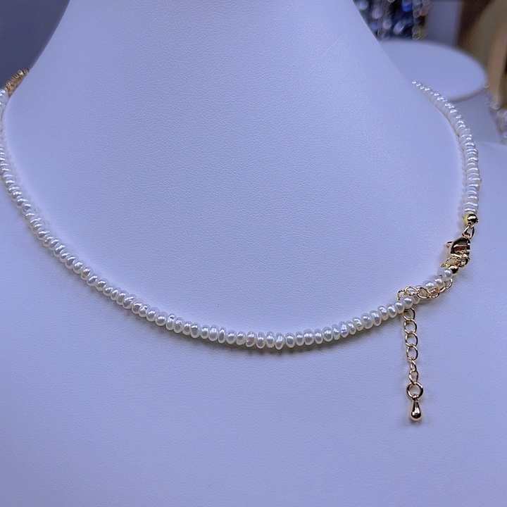 淡水珍珠手绳合金