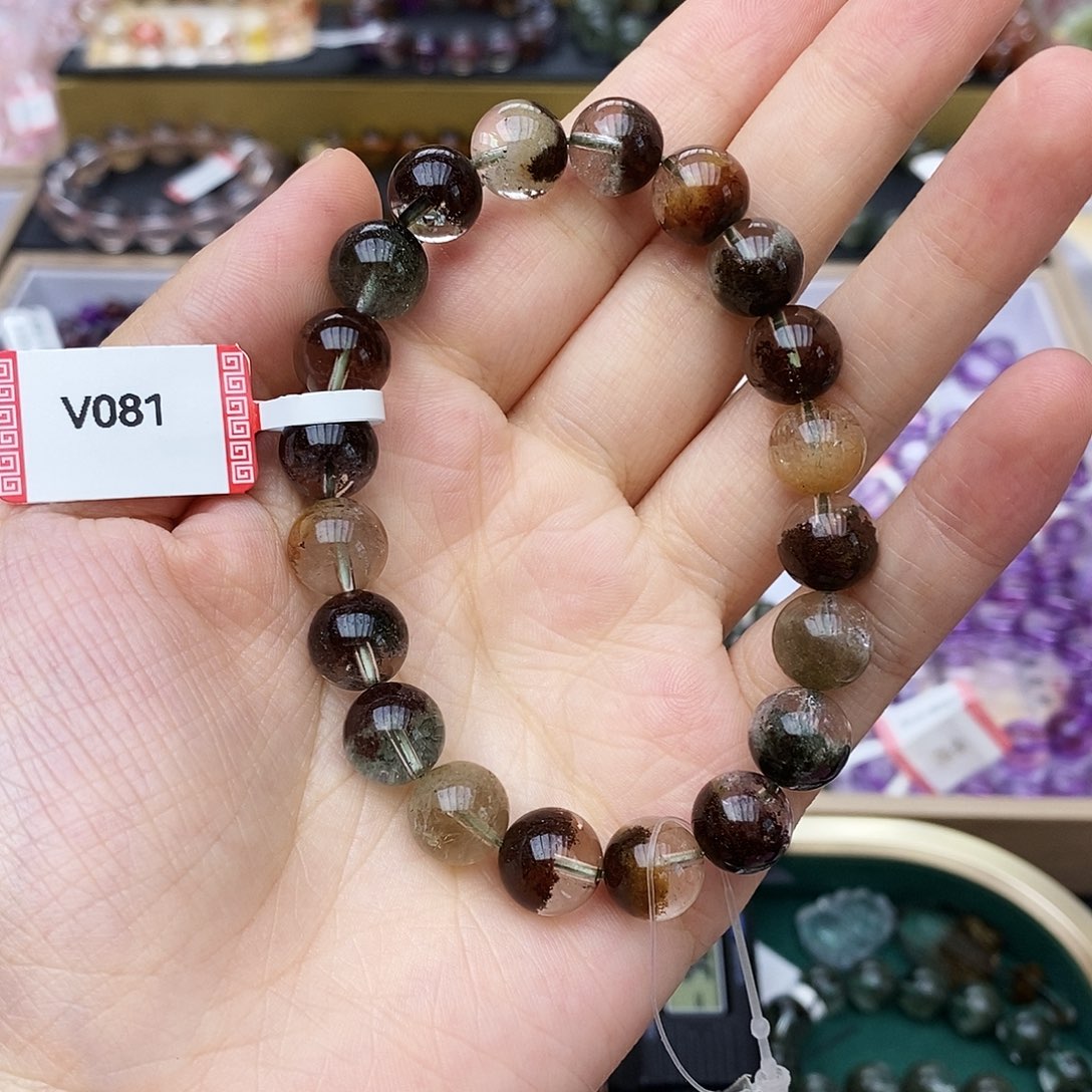 未镶嵌手链水晶V081 四季幽灵 10m+