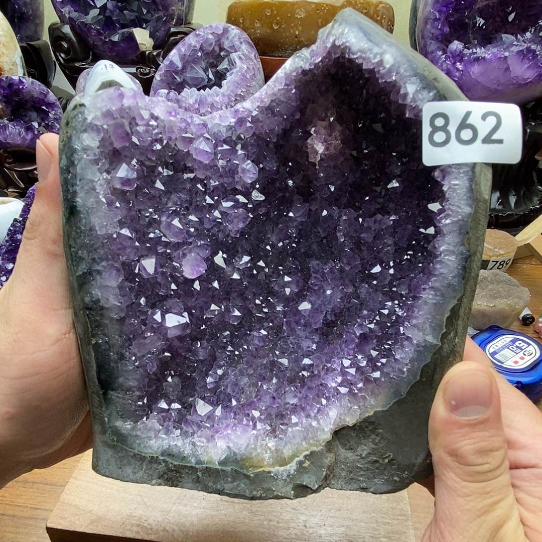 紫晶摆件未镶嵌摆件