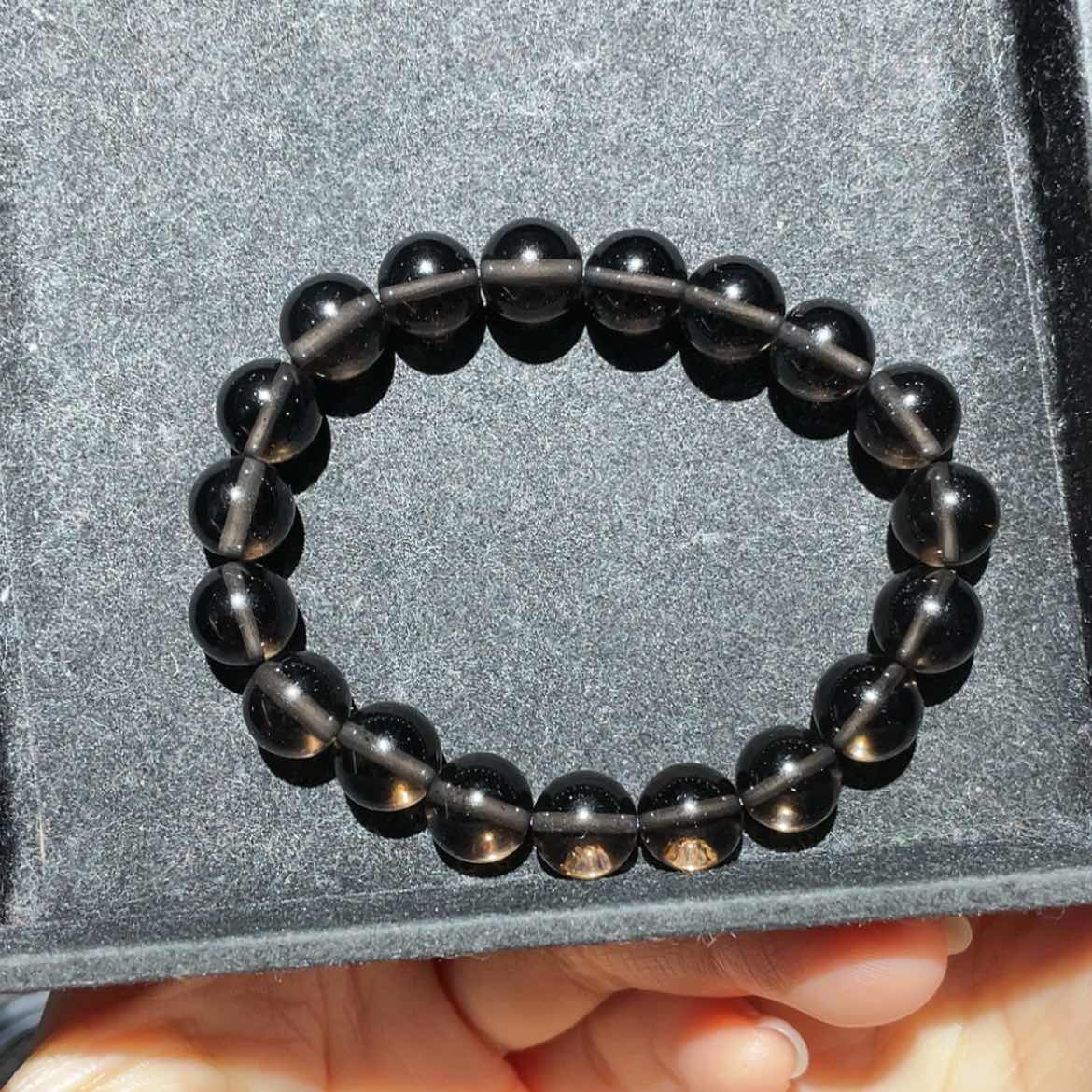 【闪购商品】未镶嵌黑曜岩手链m*