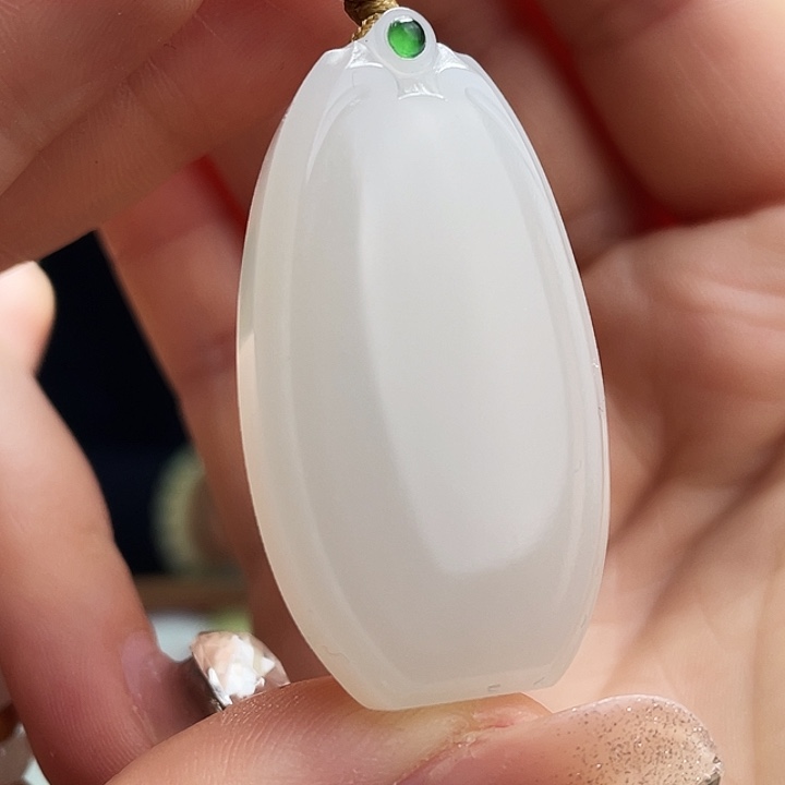 和田玉挂件未镶嵌定制发货