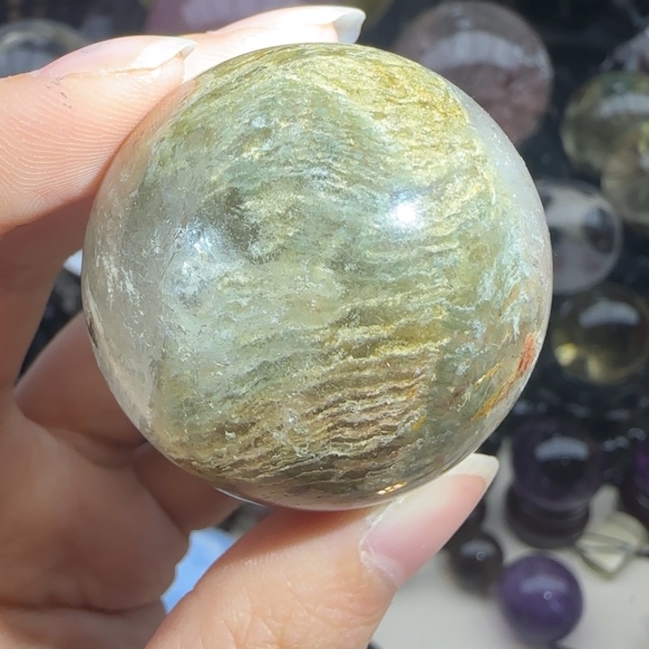 水晶未镶嵌摆件b355