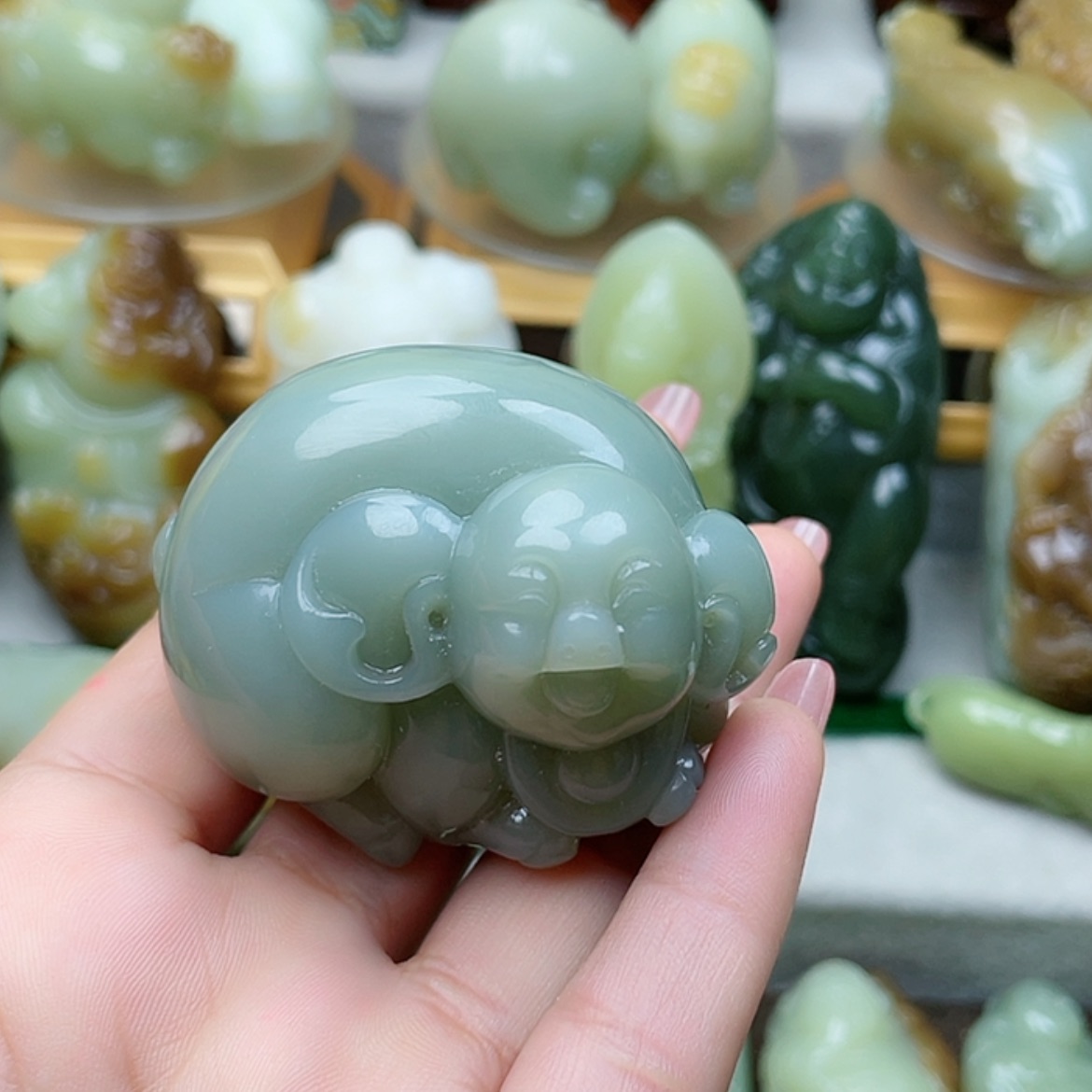 【闪购商品】未镶嵌和田玉挂件A*I