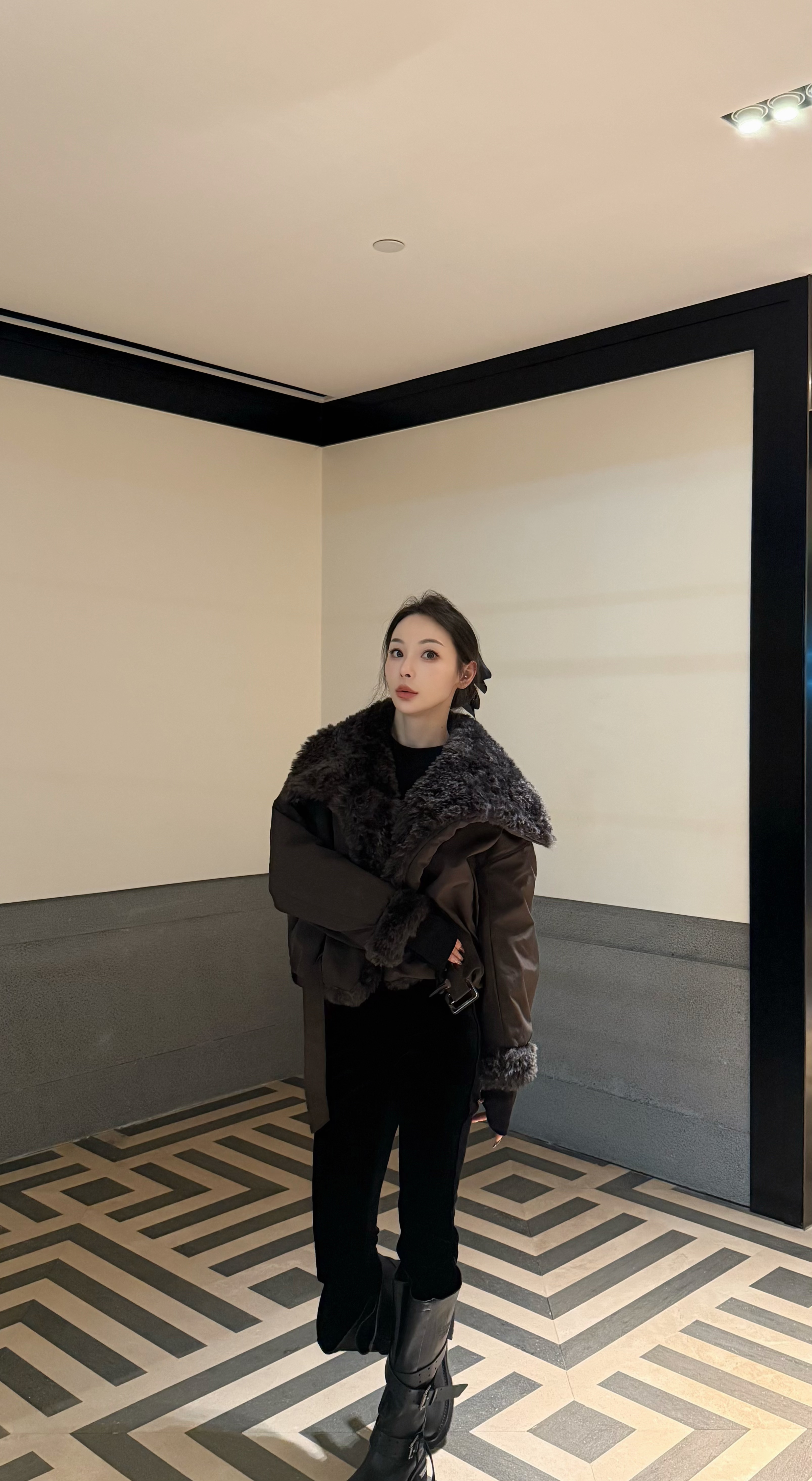 KK颜小新【浅忆】设计感小众时尚气质舒适休闲日常羽绒服