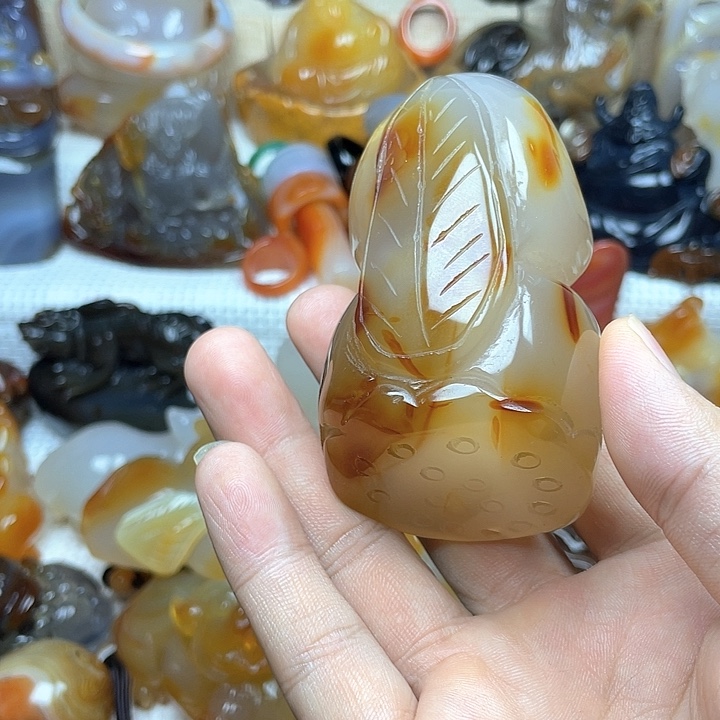玛瑙/玉髓饰品未镶嵌
