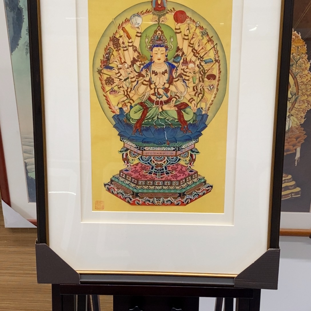 H***n版画观世音传奇菩萨保佑