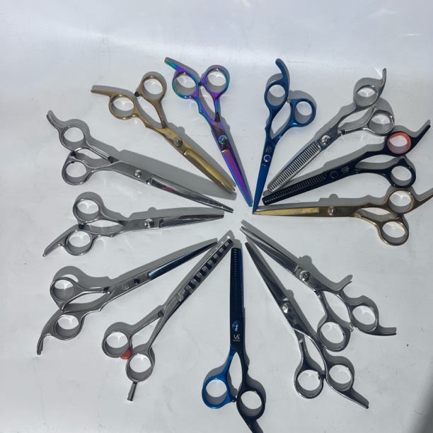 尾货剪刀套装工具发型师理发店家用理发师剪子打薄理发剪平剪牙剪