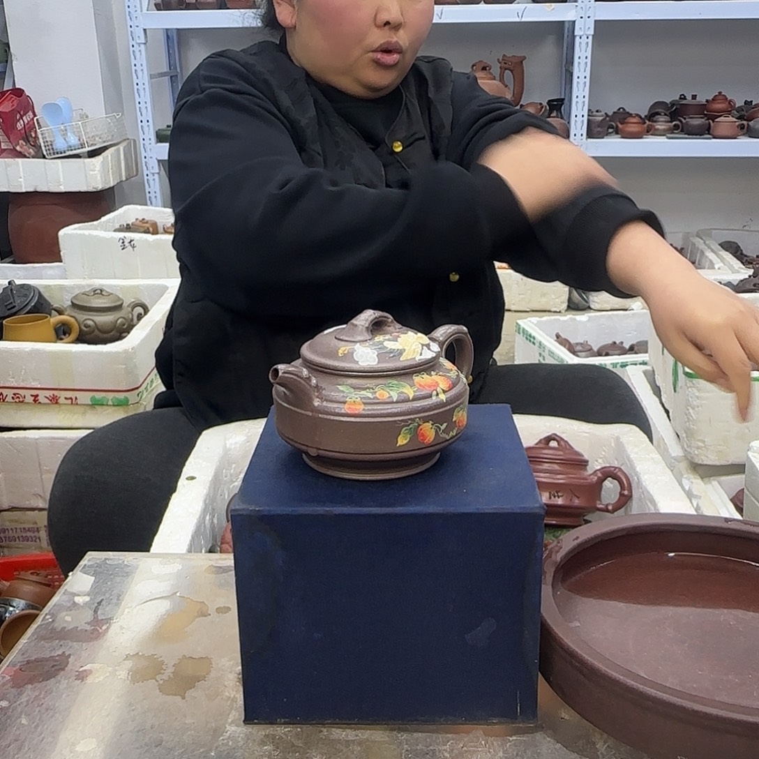 紫砂茶壶宜兴紫砂壶瑕疵处理