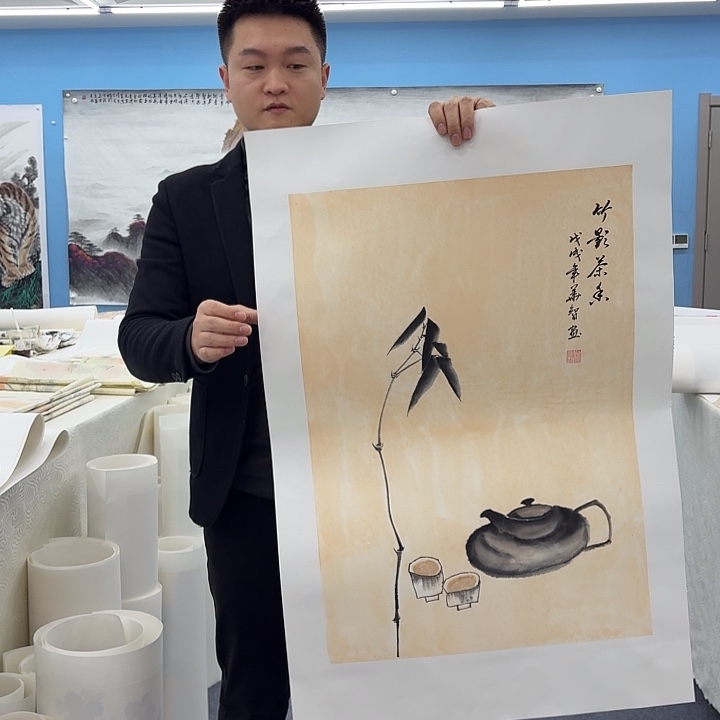 国画手绘国画作品