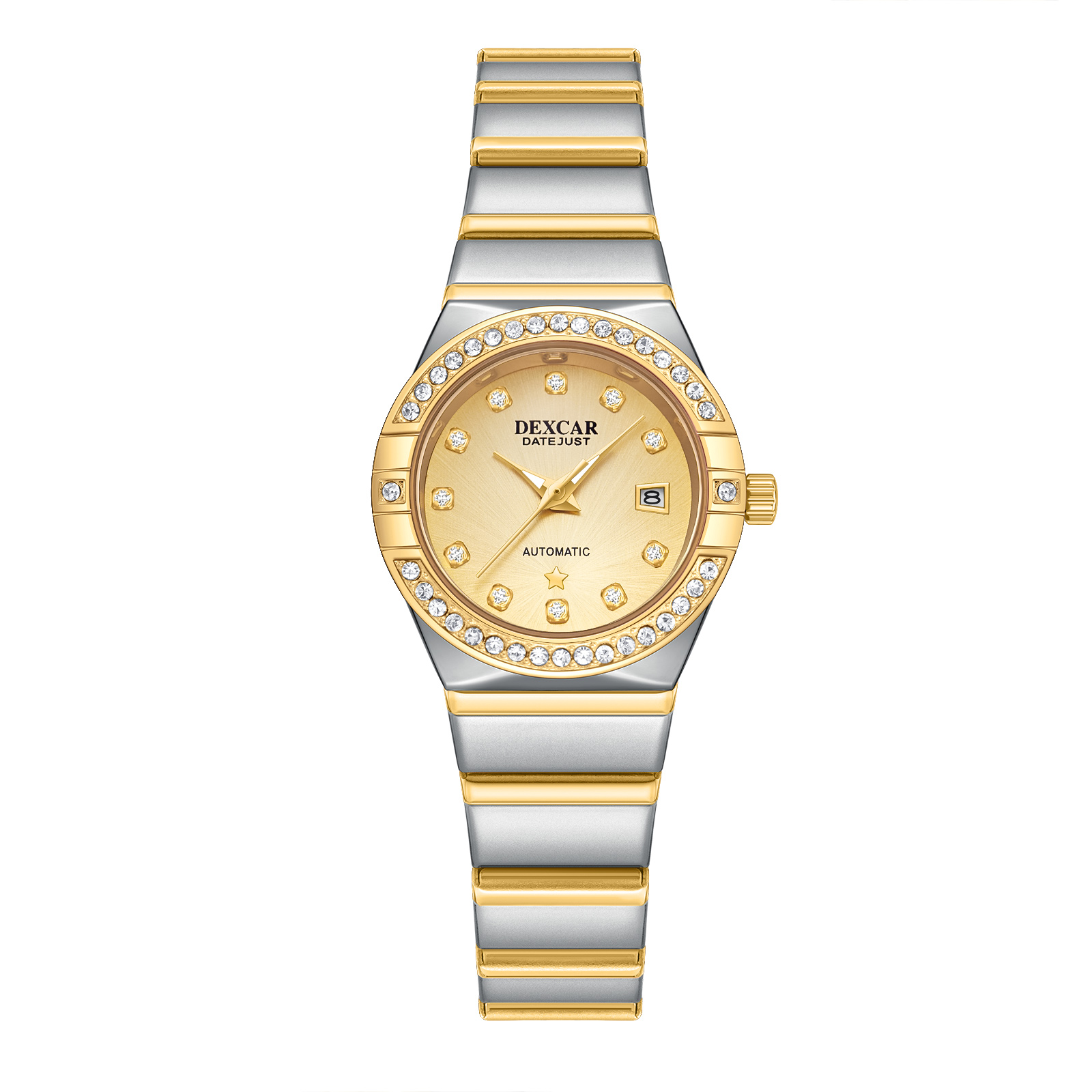 轻奢女款全自动腕表女表日历+镶钻款（珊珊）