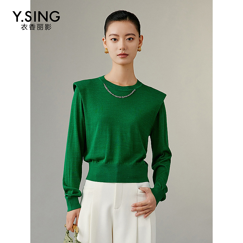 【小余专属】衣香丽影新款毛针织衫YMS32311215