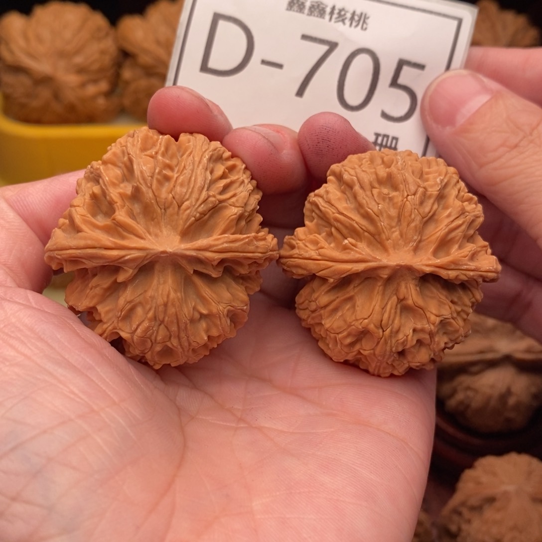 文玩核桃把件苹果40