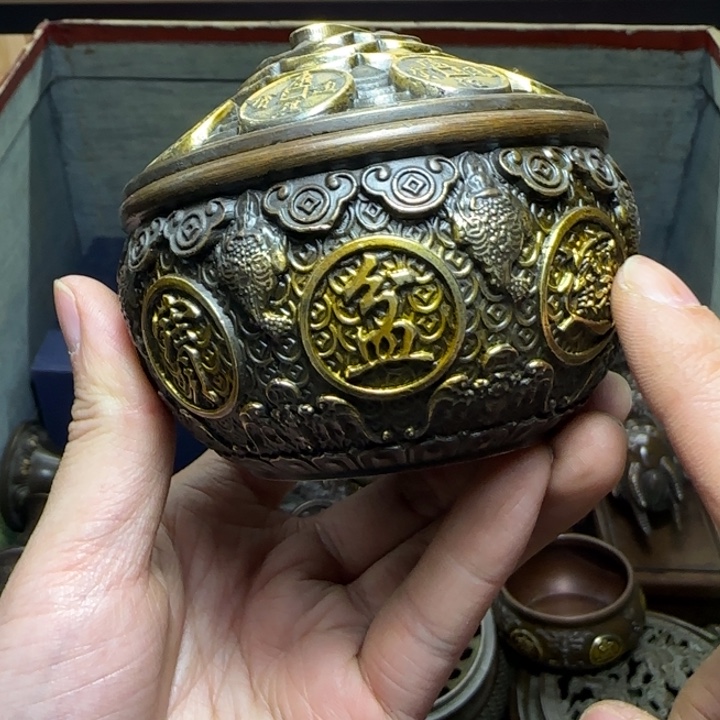 铜器把玩摆件链接