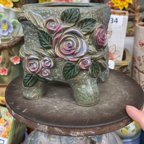 【闪购商品】红陶粗陶材质多肉花盆发货两个