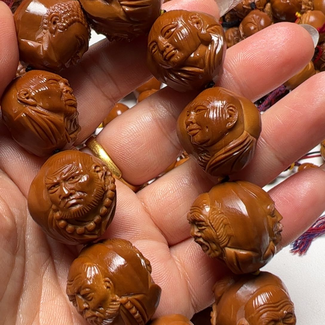 橄榄核手串/手链依**洒橄榄核雕