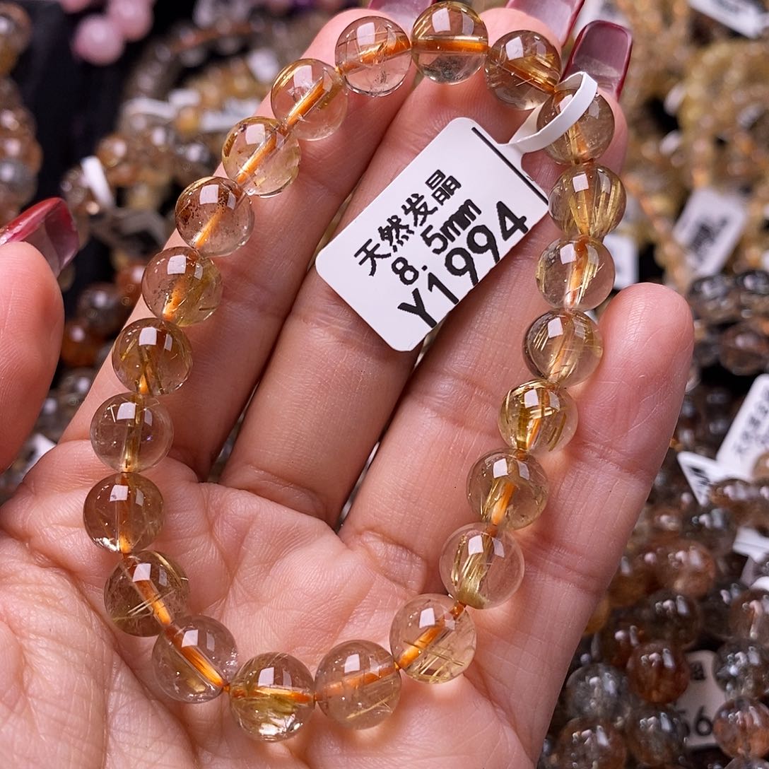 水晶手链未镶嵌水