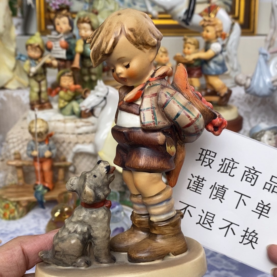 瓷片欧美中古美物摆件